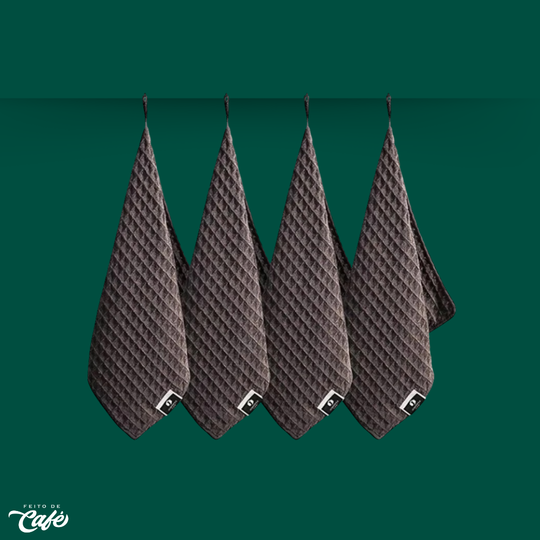 Toalha de Microfibra para Café