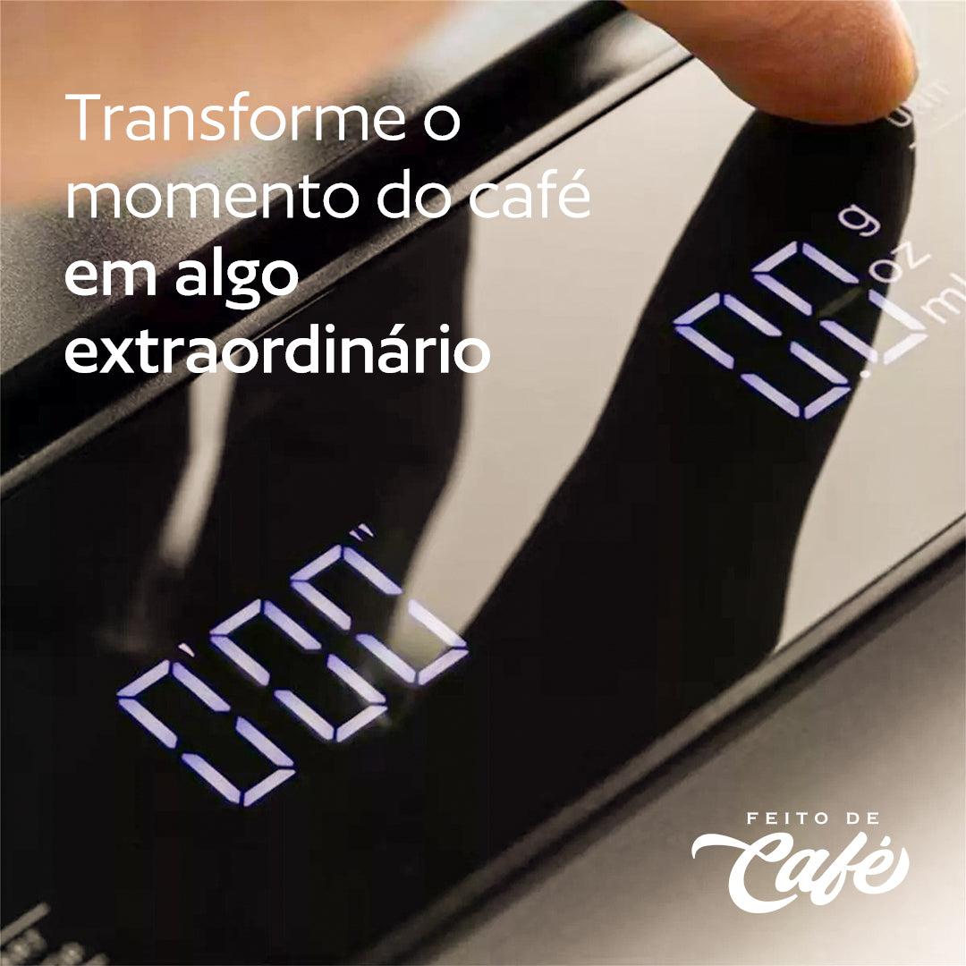 Balança Digital Com Temporizador