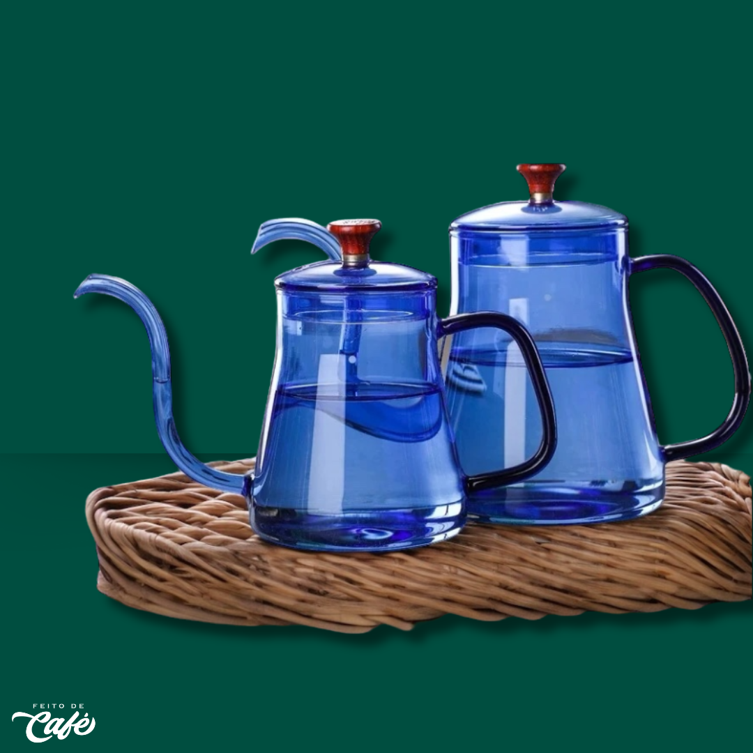 Chaleira - Bico de Ganso - Vidro