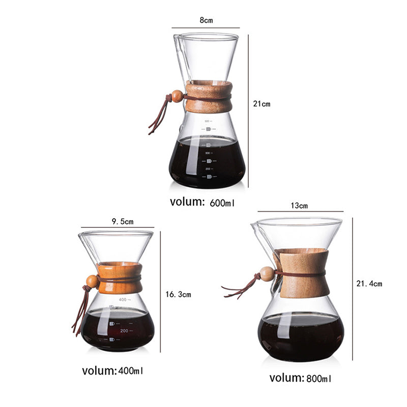 Cafeteira tipo Chemex