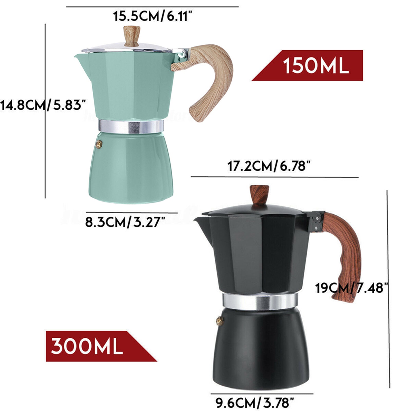 Cafeteira Italiana Moka - Retrô