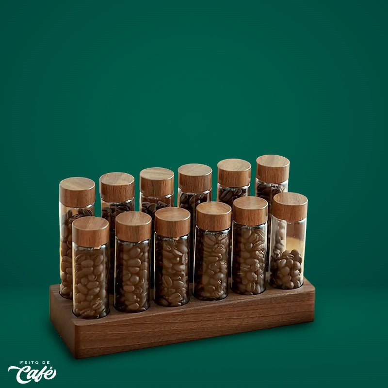 Frascos de Armazenagem para Café