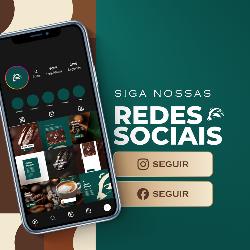 Siga-nos nas redes sociais