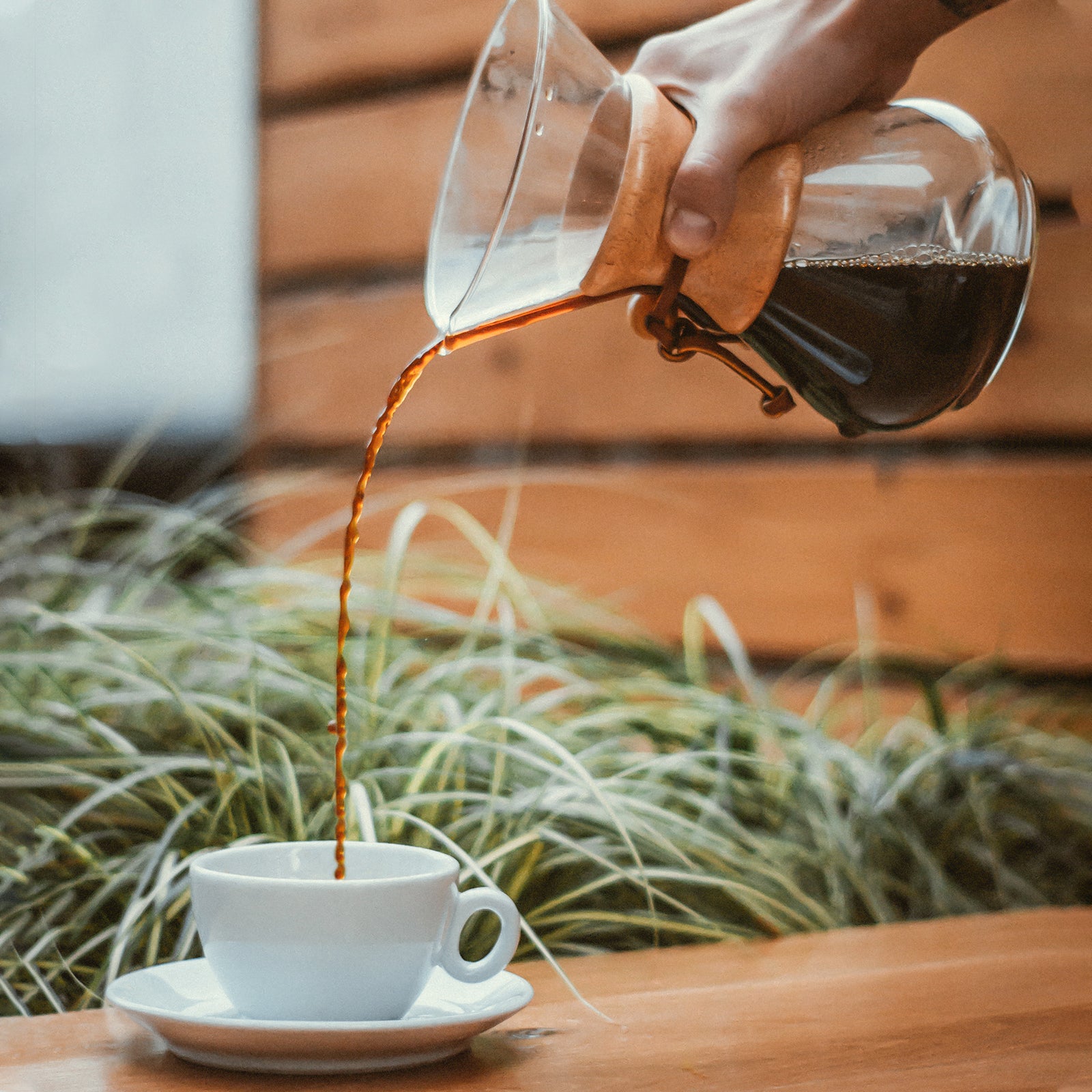 Cafeteira tipo Chemex
