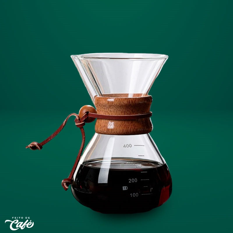 Cafeteira tipo Chemex