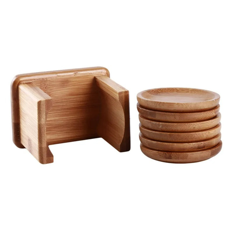Porta Copos / Xícaras para Café - Bambu