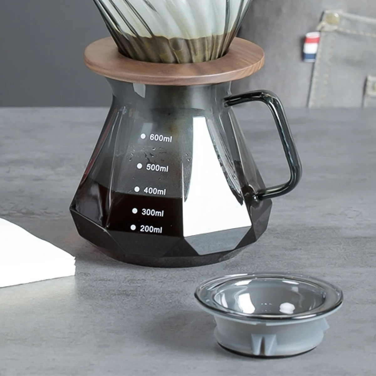 Jarra de Vidro para Café - Premium