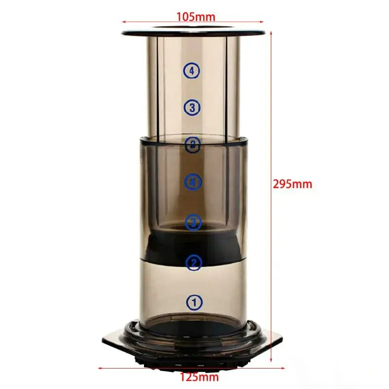 Cafeteira tipo Aeropress