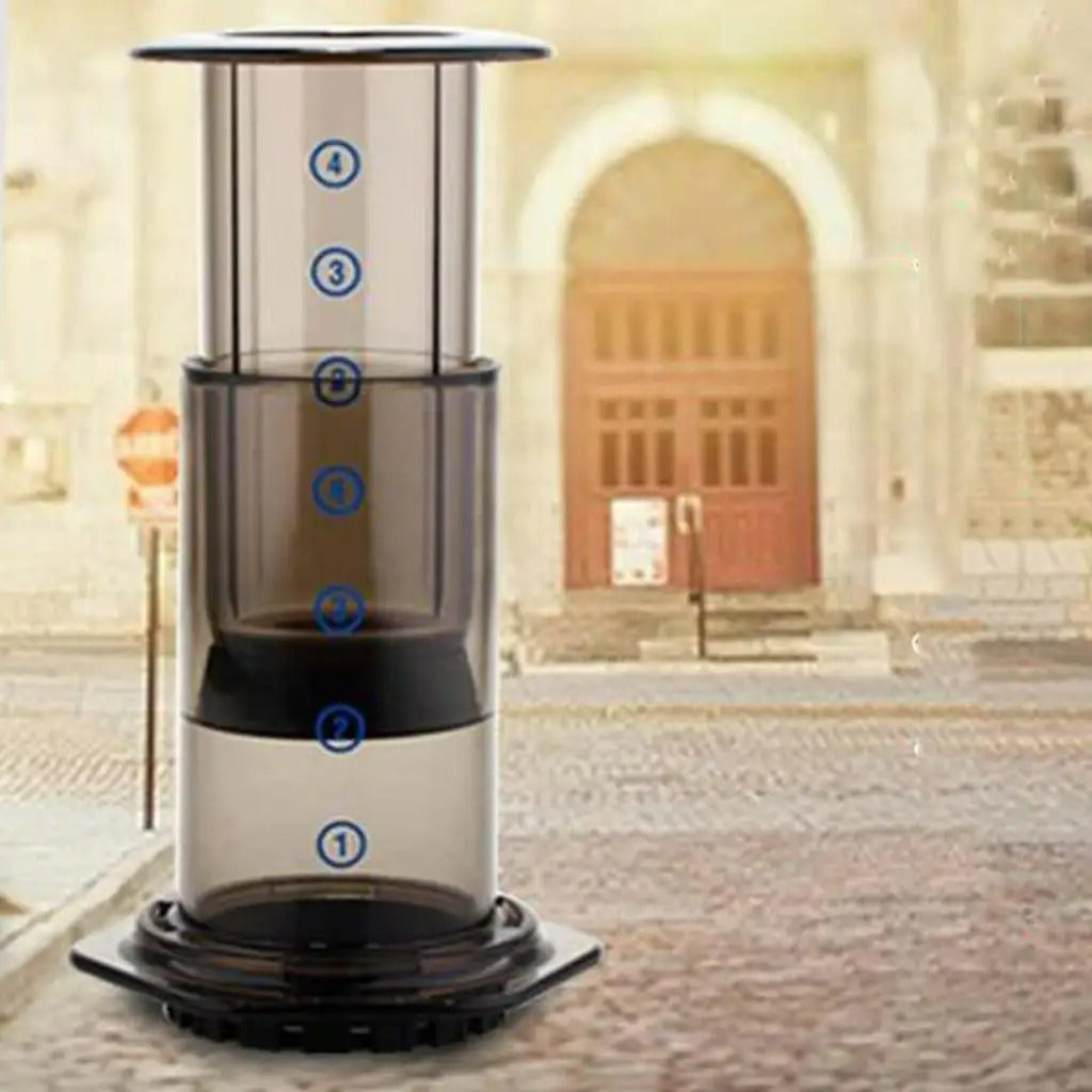 Cafeteira tipo Aeropress