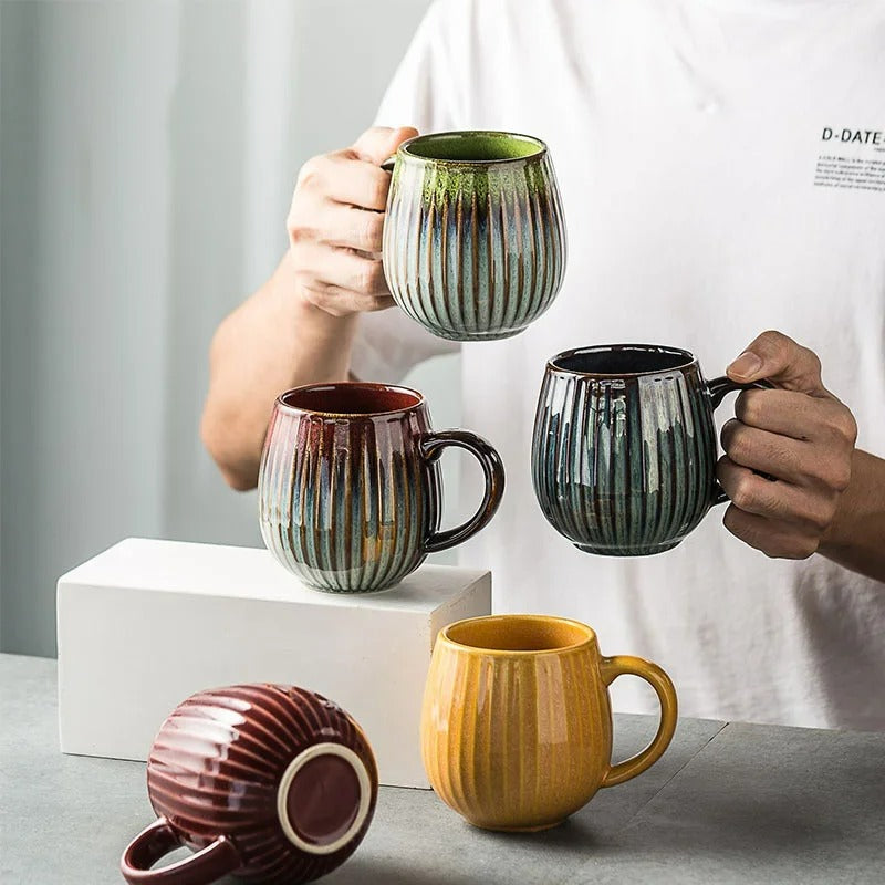Copo para Café Artesanal - Cores Vibrantes