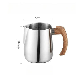 Jarra Leiteira Pitcher - Retrô com Alça em Madeira