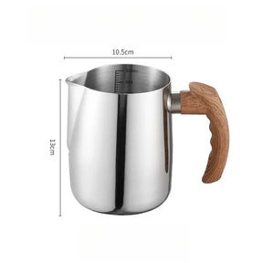Jarra Leiteira Pitcher - Retrô com Alça em Madeira